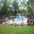 Flat top corrugated metal fence panels / Aluminum swimming pool fence